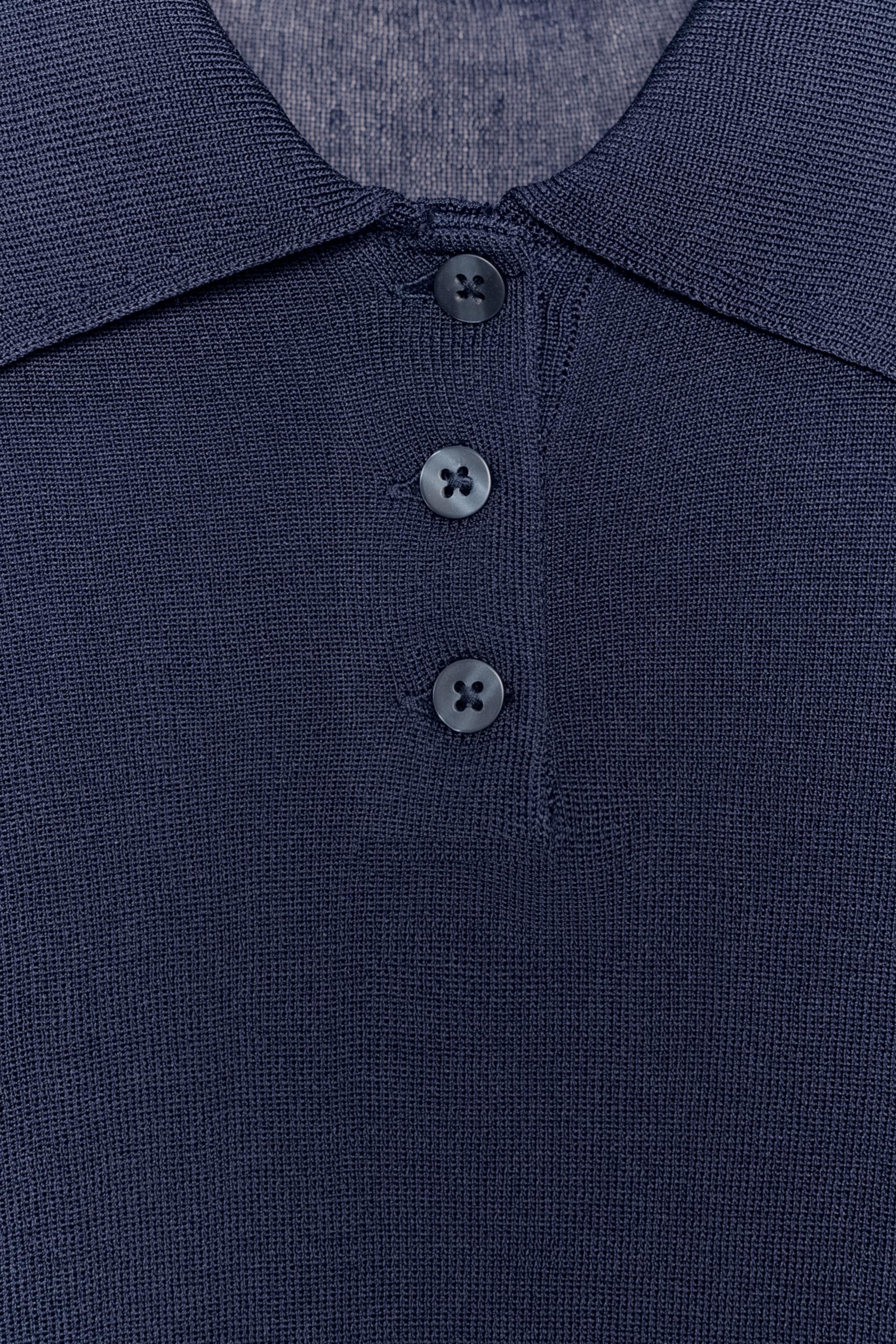 POLO EN MAILLE UNIE